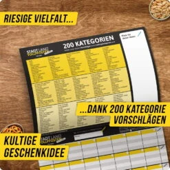 Do It Yourself - STADT LAND VOLLPFOSTEN - Do It Yourself DIY Edition (DENKRIESEN) -Kinderspielzeug stadt land vollpfosten diy