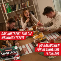 Christmas Edition - STADT LAND VOLLPFOSTENA4 (DENKRIESEN) -Kinderspielzeug stadt land vollpfosten weihnachts edition