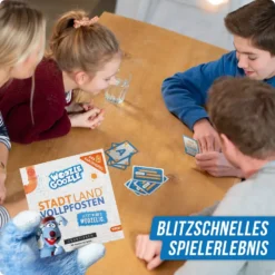Woozle Goozle Kartenspiel - STADT LAND VOLLPFOSTEN (DENKRIESEN) 6 Woozle Goozle Kartenspiel - STADT LAND VOLLPFOSTEN (DENKRIESEN) -Kinderspielzeug stadt land vollpfosten woozle goozle kartenspiel
