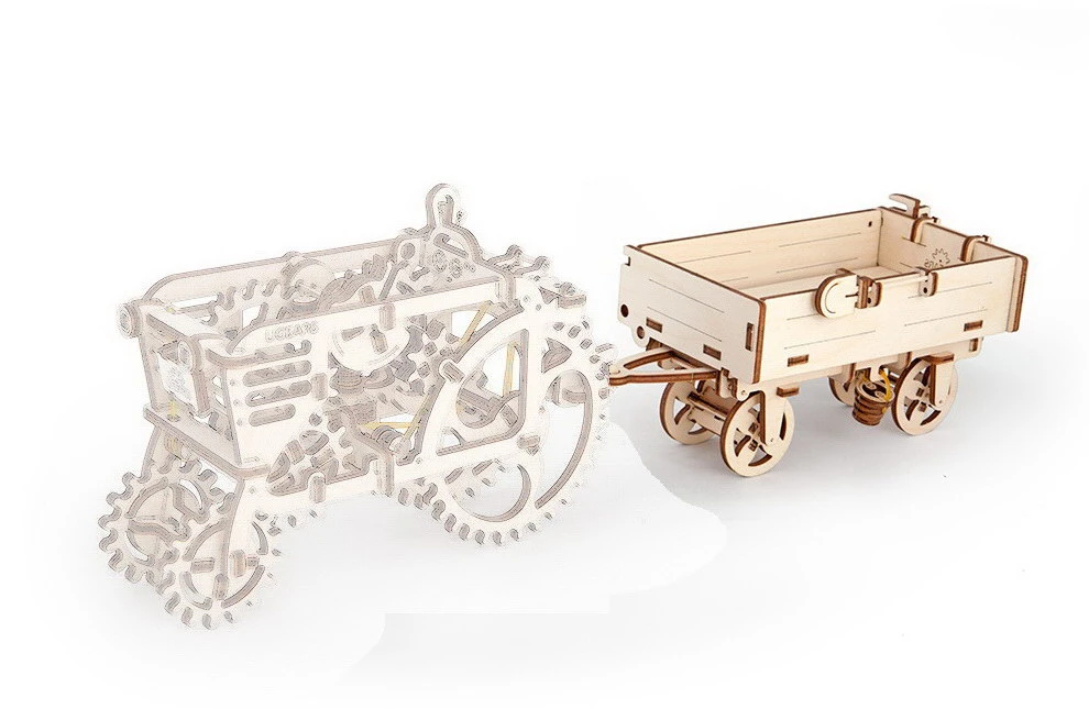 UGEARS - Anhänger Für Traktor - Trailer 3 UGEARS - Anhänger Für Traktor - Trailer – Bild 3