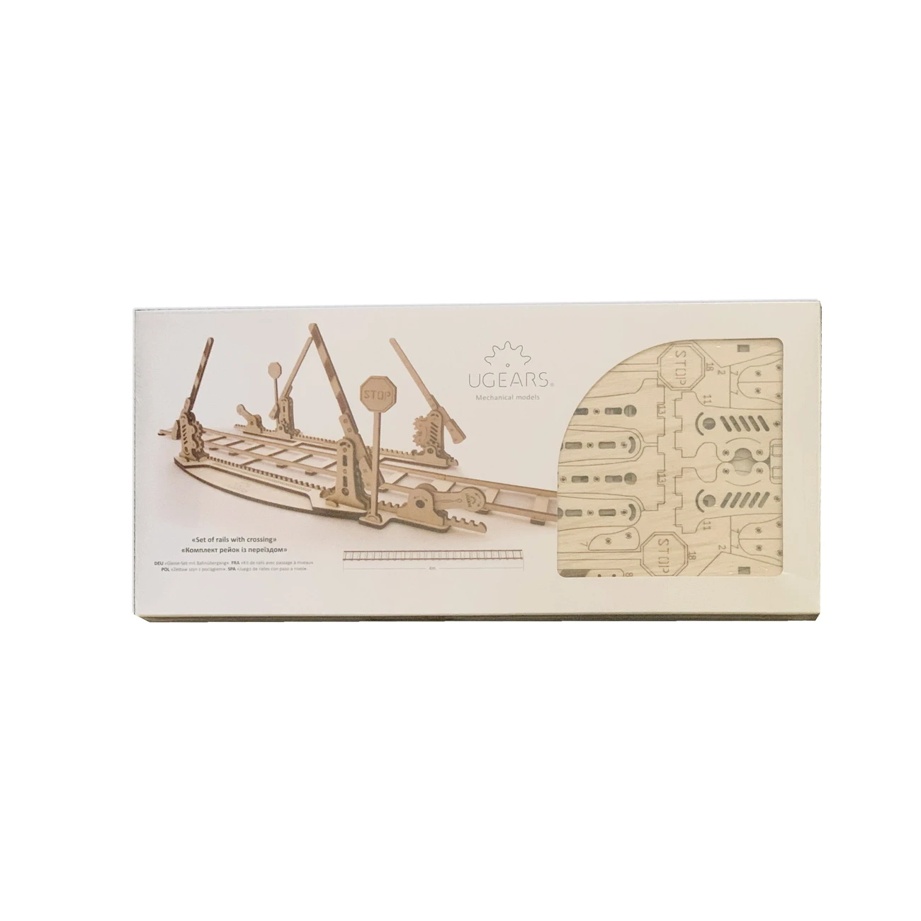 UGEARS - Eisenbahnschienen - Rails 2 UGEARS - Eisenbahnschienen - Rails – Bild 2