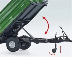 WIKING 077348 - Brantner E 6035 Einachs-Dreiseitenkipper