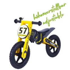 Siva - Woody Sport Bike Holzlaufrad (90140) -Kinderspielzeug woody sport bike holzlaufrad siva